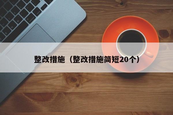 整改措施(整改措施简短20个)
